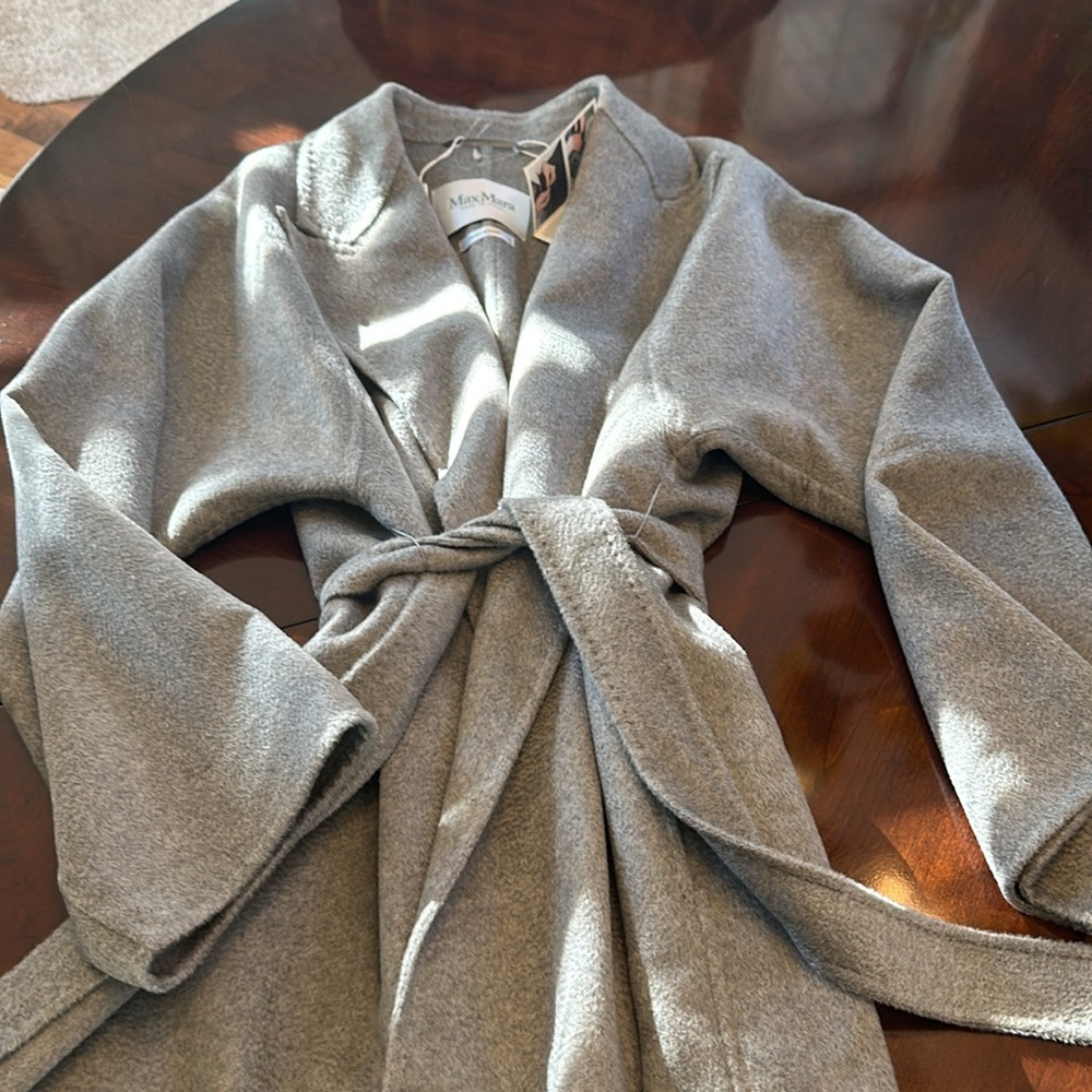 Max Mara 100% double face Cashmere Long Coat